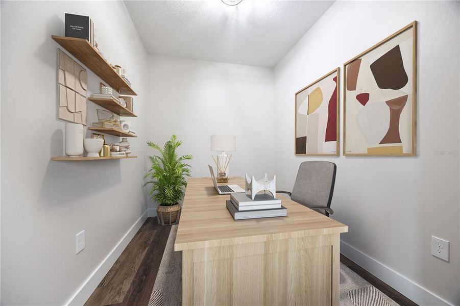 Furnished interior view inside a new home in , Lake City (Image 14).