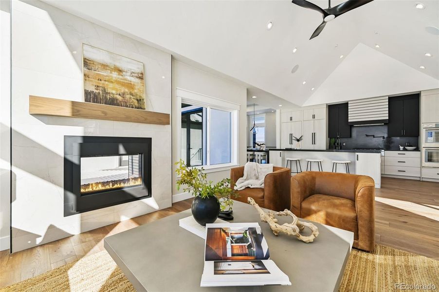 Furnished interior view inside a new home in , Colorado Springs (Image 7).