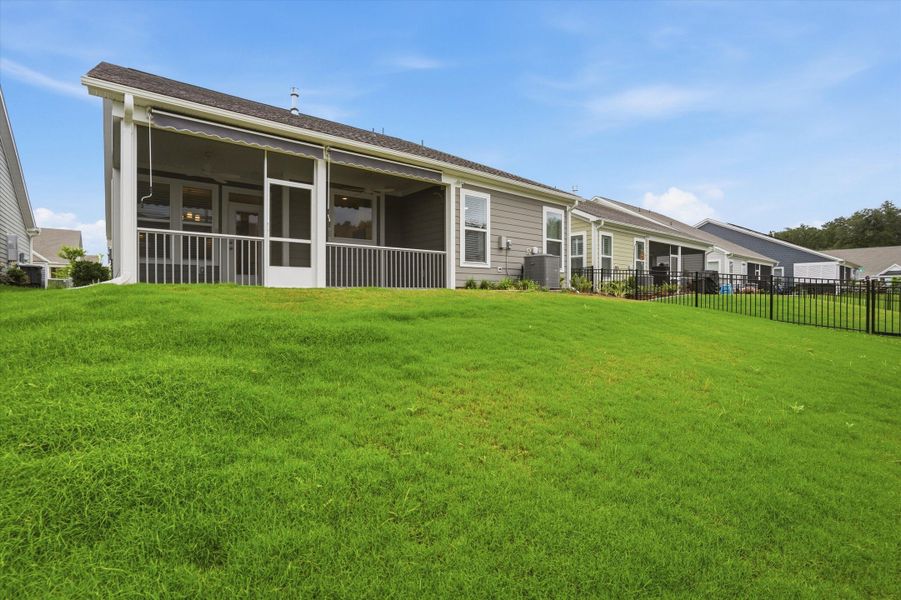 Exterior details and patio area of a home in , Summerville (Image 22).