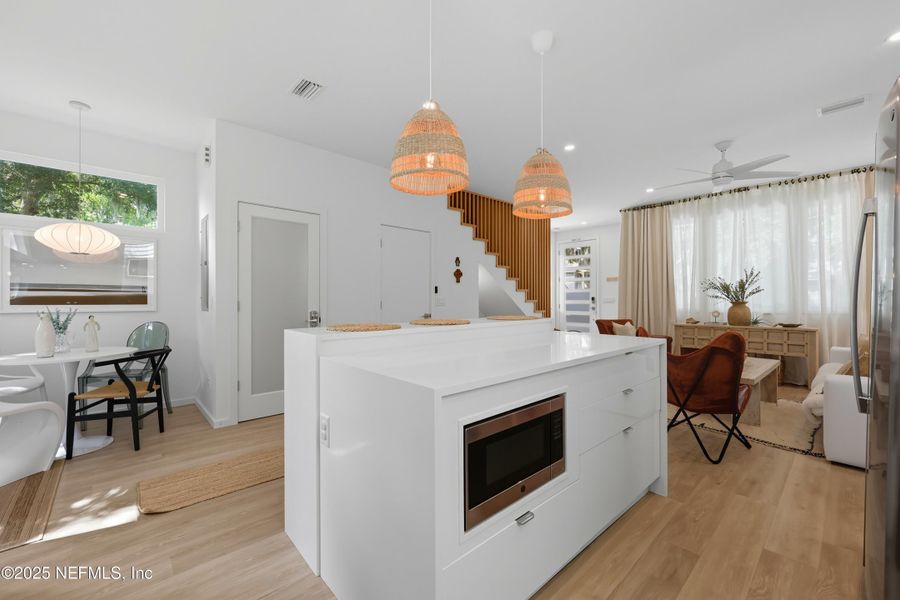 Furnished interior view inside a new home in , St. Augustine (Image 6). Furnished interior view inside a new home in , St. Augustine (Image 6).