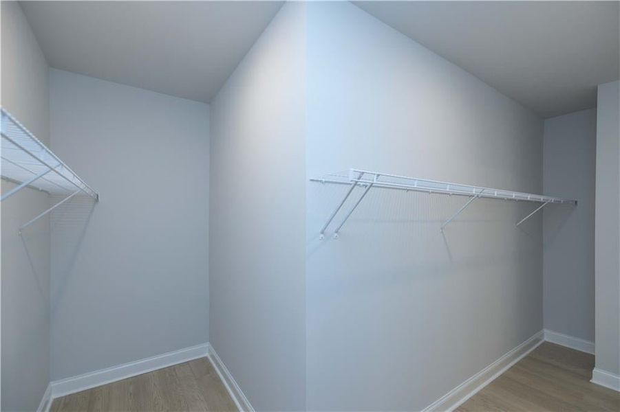Endless amounts of closet space! *Please note photos shown are of the Ellington plan but not of the actual home.