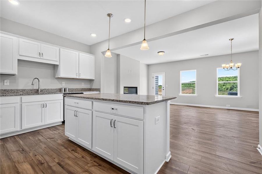 Furnished interior view inside a new home in Fairington, Cartersville (Image 13).