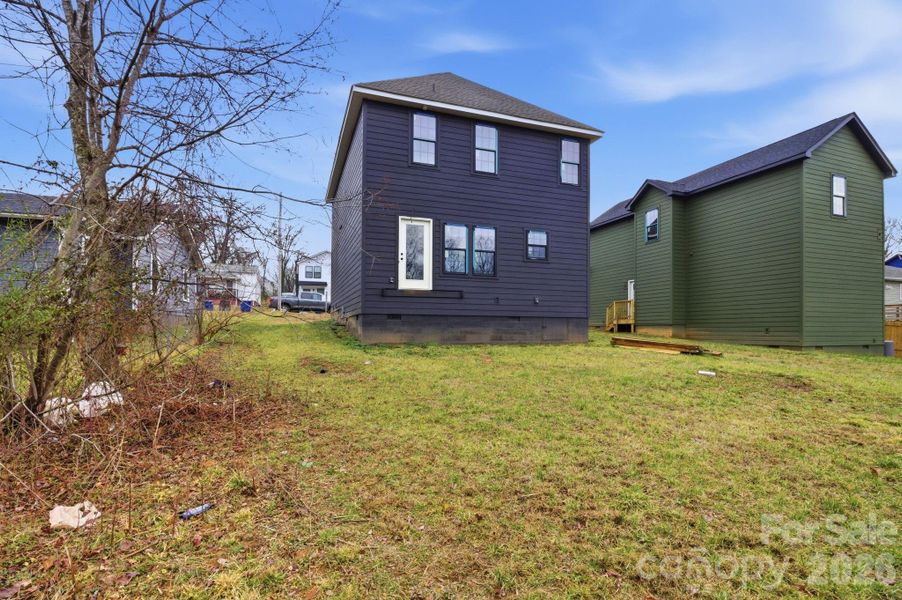Exterior details and patio area of a home in , Statesville (Image 3).