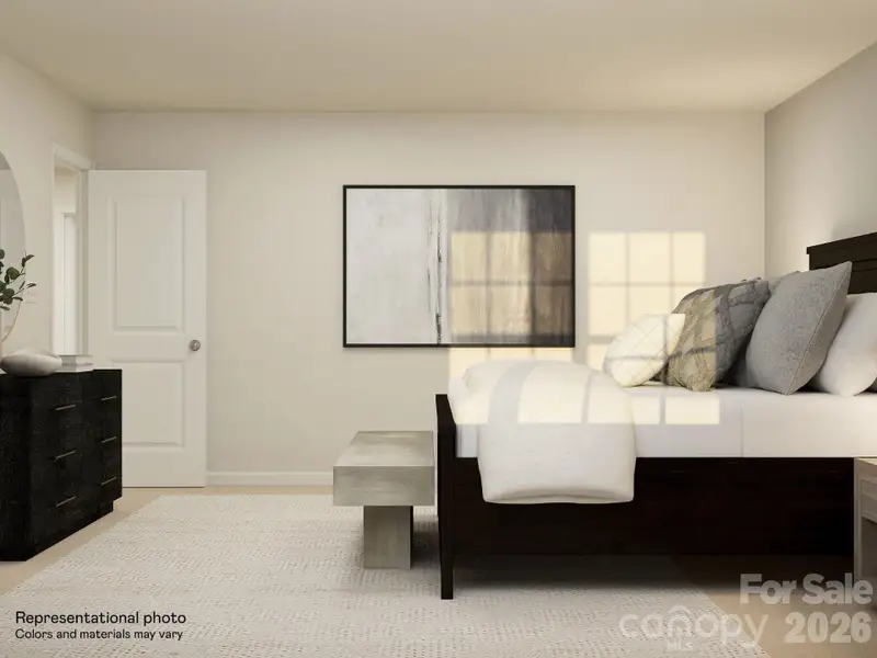 Furnished interior view inside a new home in Sullivan Farm, Statesville (Image 12).