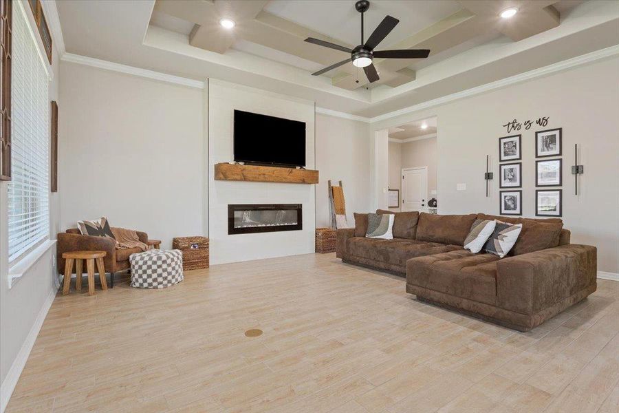 Furnished interior view inside a new home in , Belton (Image 16).