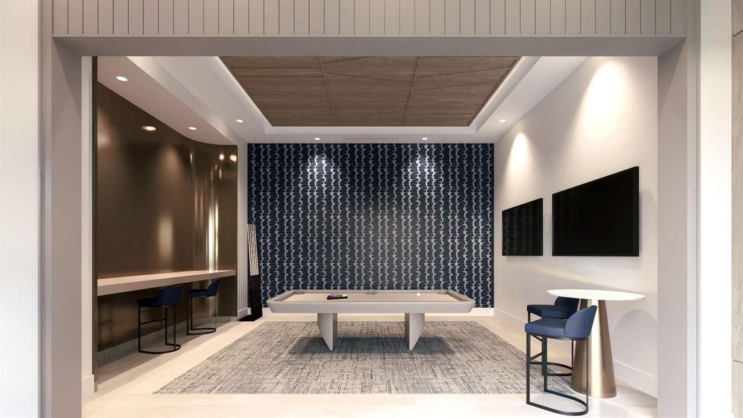 Furnished interior view inside a new home in , Palm Beach Gardens (Image 9).