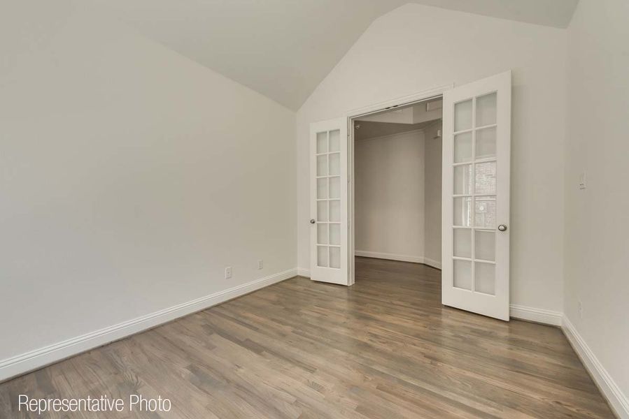 Representative unfurnished interior of a home built from the Charleston II by Grand Homes in Grand Oaks, Celina (Image 19).