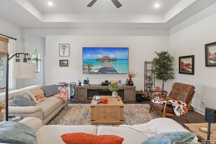 Furnished interior view inside a new home in Stillwater Ranch, San Antonio (Image 11).
