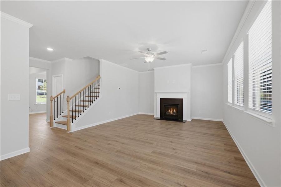 Spacious, unfurnished interior of a new home in , Lawrenceville (Image 33).