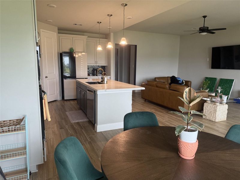 Furnished interior view inside a new home in , Richmond (Image 3).