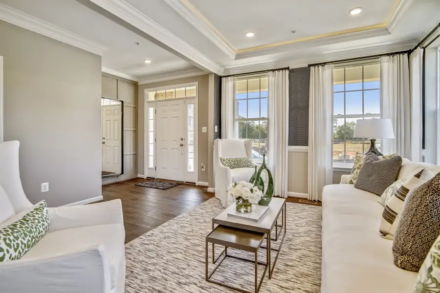 Representative furnished interior of a home built from the Wylie by Caruso Homes in Magnolia Acres, Fuquay Varina (Image 3).