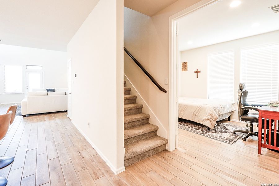 Furnished interior view inside a new home in , San Antonio (Image 17).