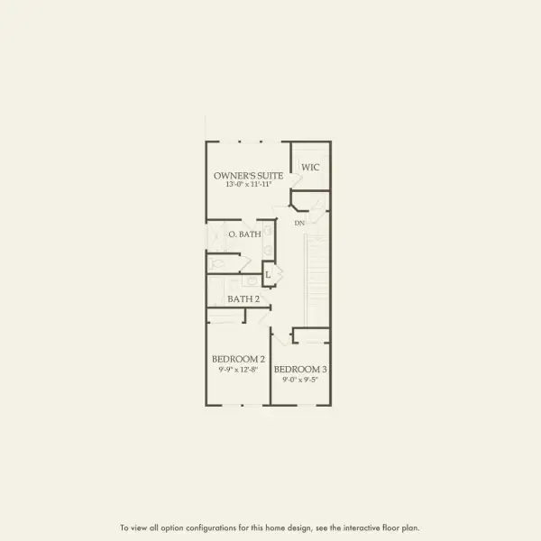 2D floor plan layout for the Foxtail - Exterior Unit by Pulte Homes in Hilliard Isle, Kissimmee, FL (Image 5). 2D floor plan layout for the Foxtail - Exterior Unit by Pulte Homes in Hilliard Isle, Kissimmee, FL (Image 5).