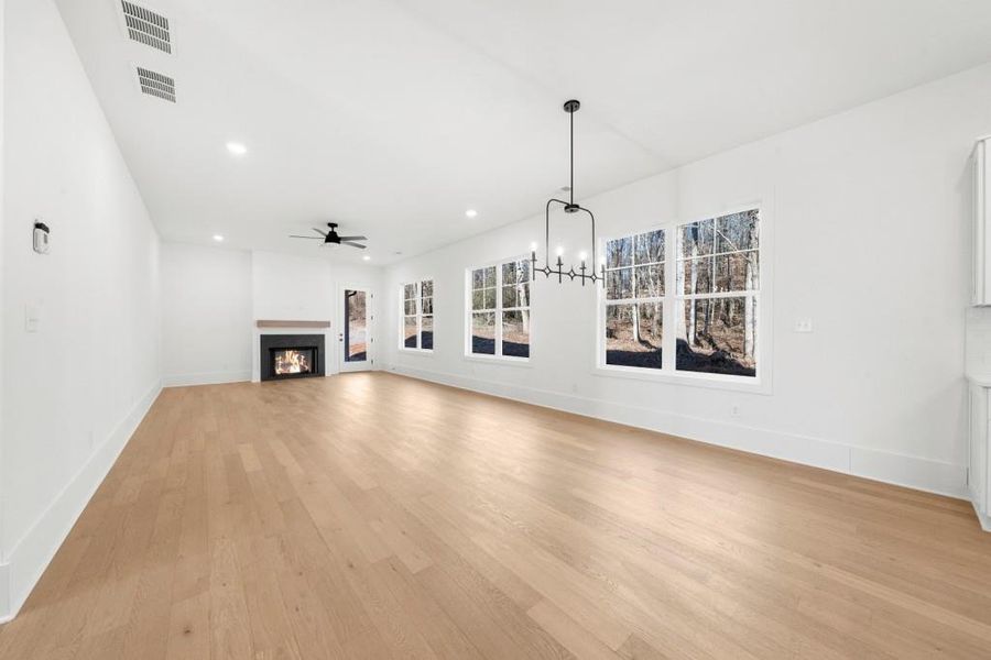 Spacious, unfurnished interior of a new home in , Canton (Image 64).