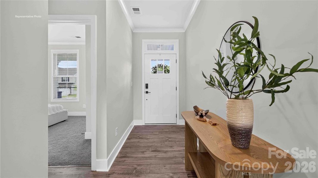Furnished interior view inside a new home in Westport, York (Image 15).