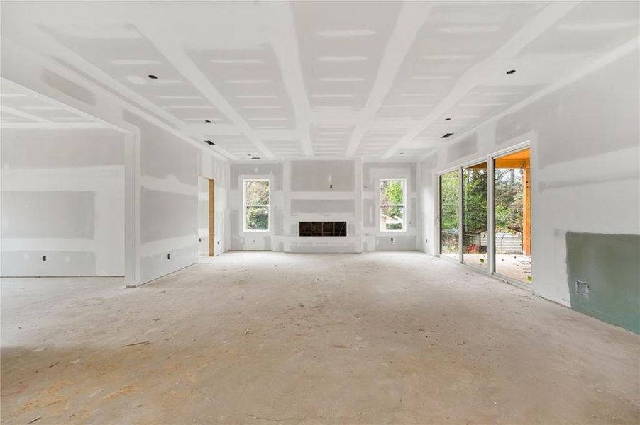 In-progress construction of a new home in , Atlanta, GA (Image 34).
