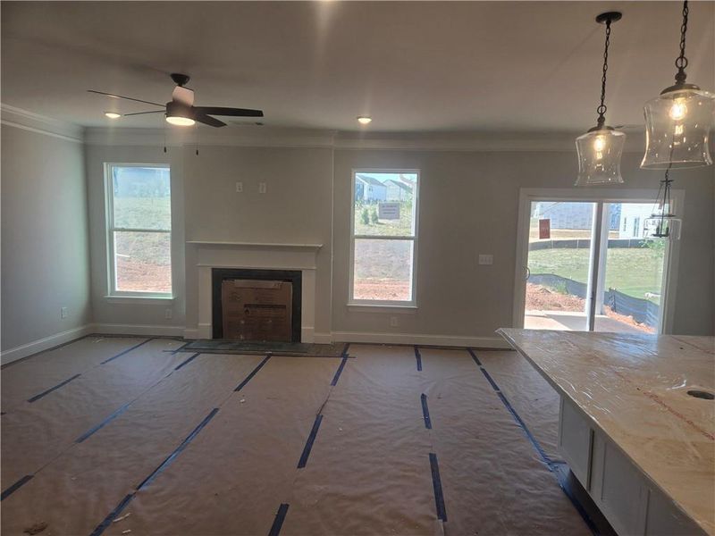 In-progress construction of a new home in Twin Lakes, Hoschton, GA (Image 5).