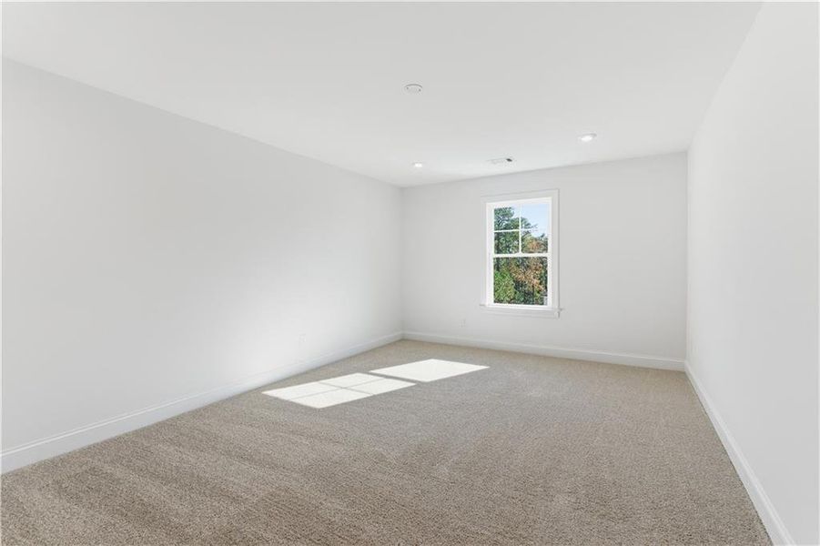 Spacious, unfurnished interior of a new home in The Estates at Hurricane Pointe, Douglasville (Image 38). Spacious, unfurnished interior of a new home in The Estates at Hurricane Pointe, Douglasville (Image 38).