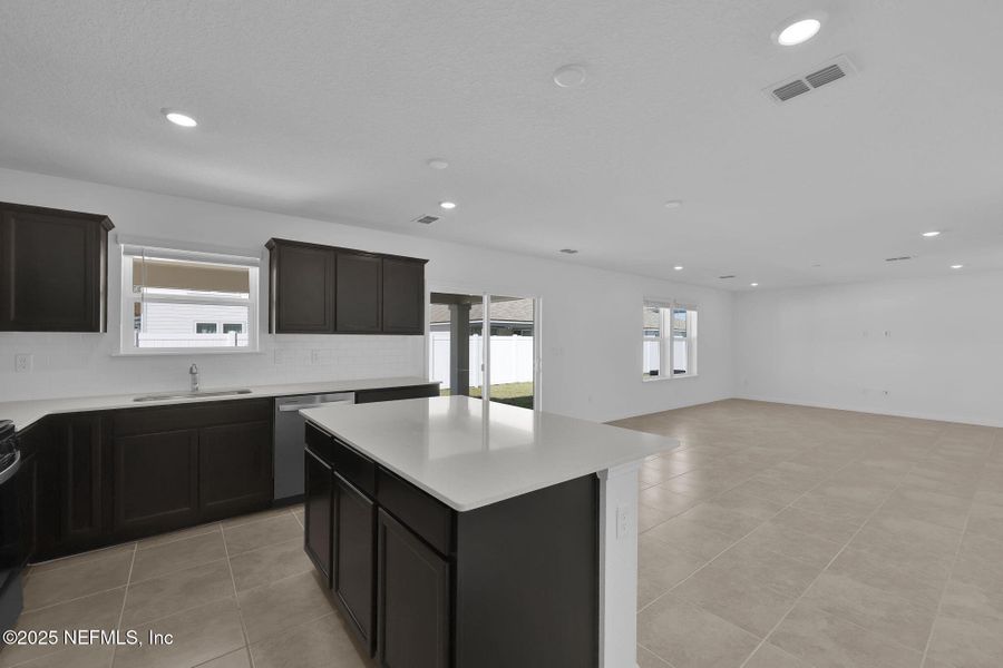 Furnished interior view inside a new home in Wells Landing, Jacksonville (Image 4).