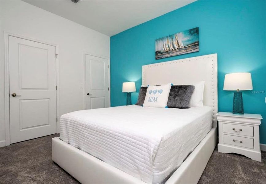 Furnished interior view inside a new home in , Kissimmee (Image 29).