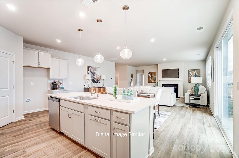 1st Floor Open Concept--Representational Photo Only