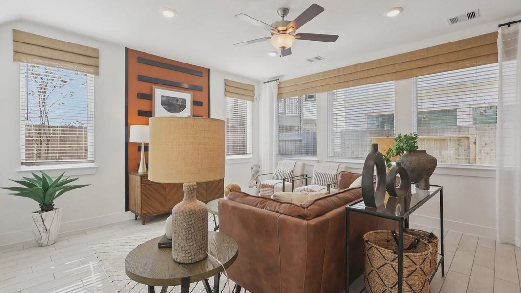 Furnished interior view inside a new home in Balmoral, Atascocita (Image 5).