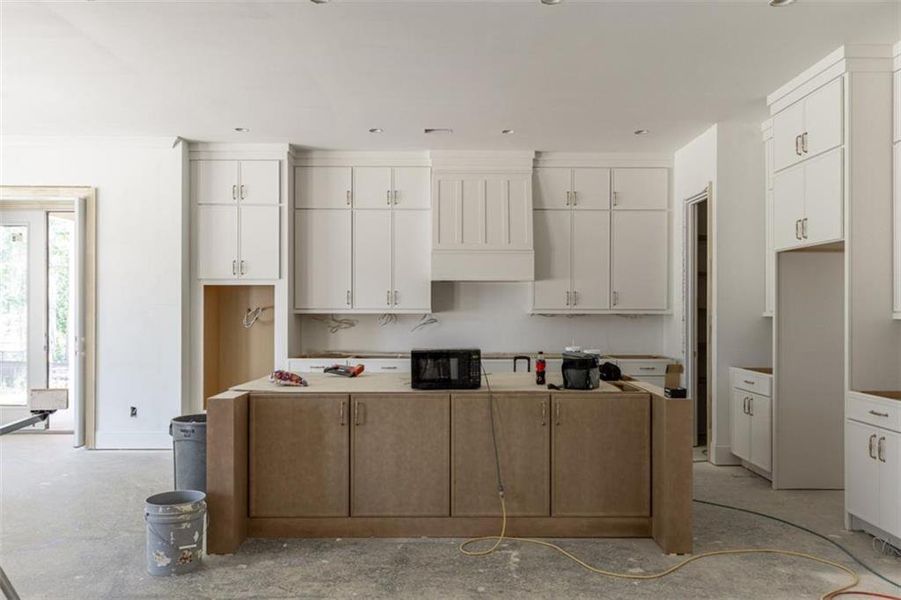 In-progress construction of a new home in , Buford, GA (Image 18).