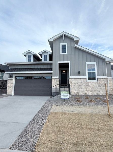 8942 S. Riviera - Front Elevation