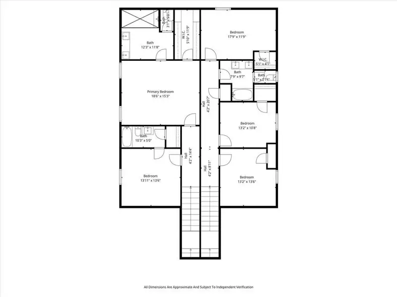 2D floor plan layout of this home in , Atlanta, GA (Image 5).