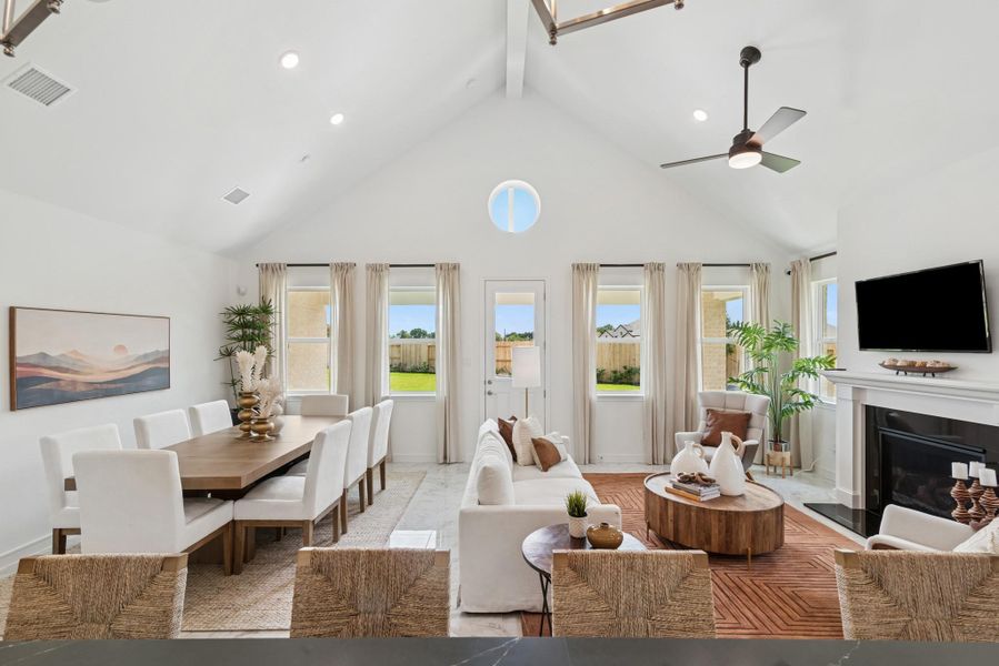 Bright and airy living area (*Photo not of actual home and used for illustration purposes only.)