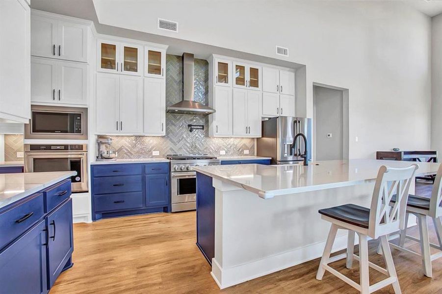 Furnished interior view inside a new home in , Celina (Image 14). Furnished interior view inside a new home in , Celina (Image 14).