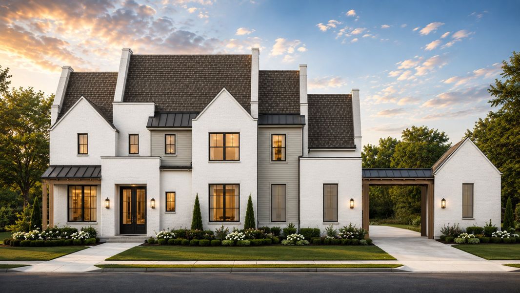 Representative Elevation - some options shown Representative Elevation - some options shown