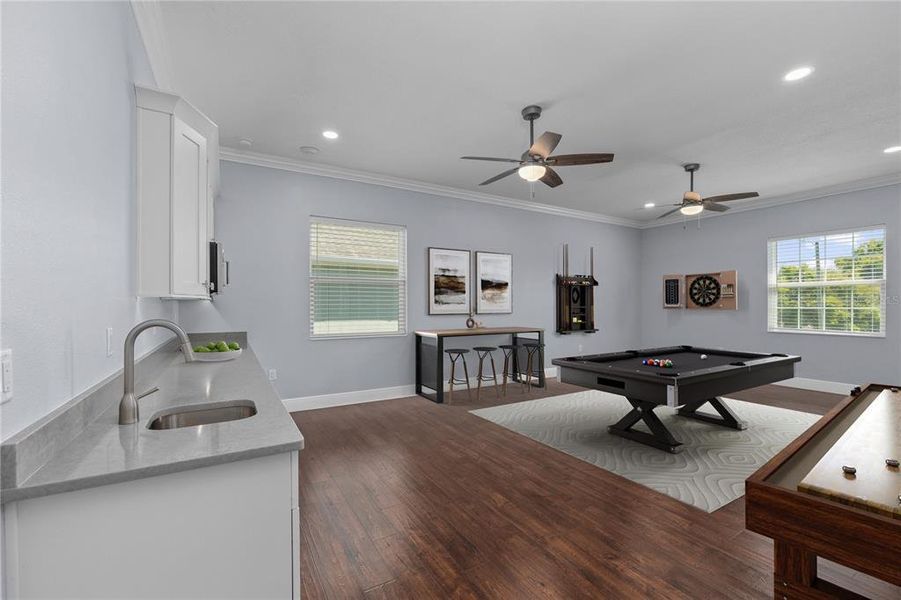 Furnished interior view inside a new home in , Tampa (Image 47).