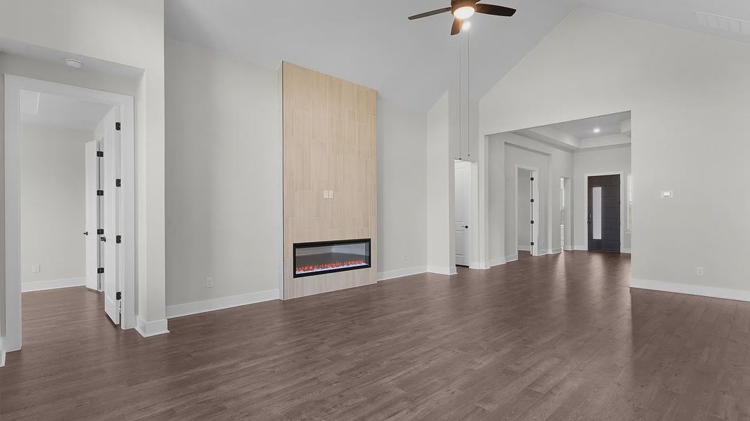 Spacious, unfurnished interior of a new home in Parkside on the River, Georgetown (Image 13). Spacious, unfurnished interior of a new home in Parkside on the River, Georgetown (Image 13).