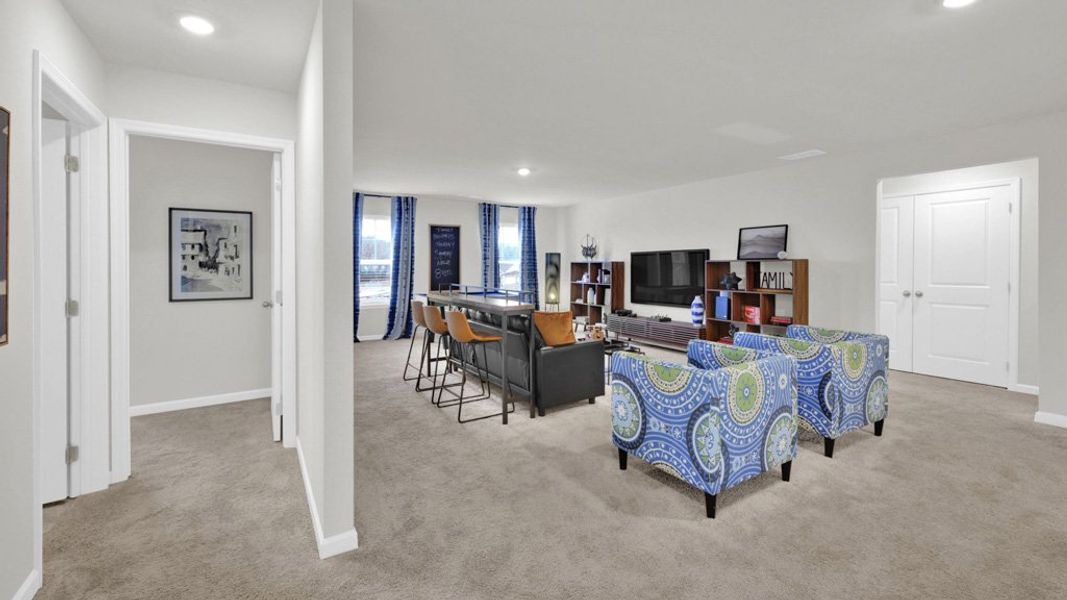 Furnished interior view inside a new home in Catlett Cove, Knoxville (Image 29).