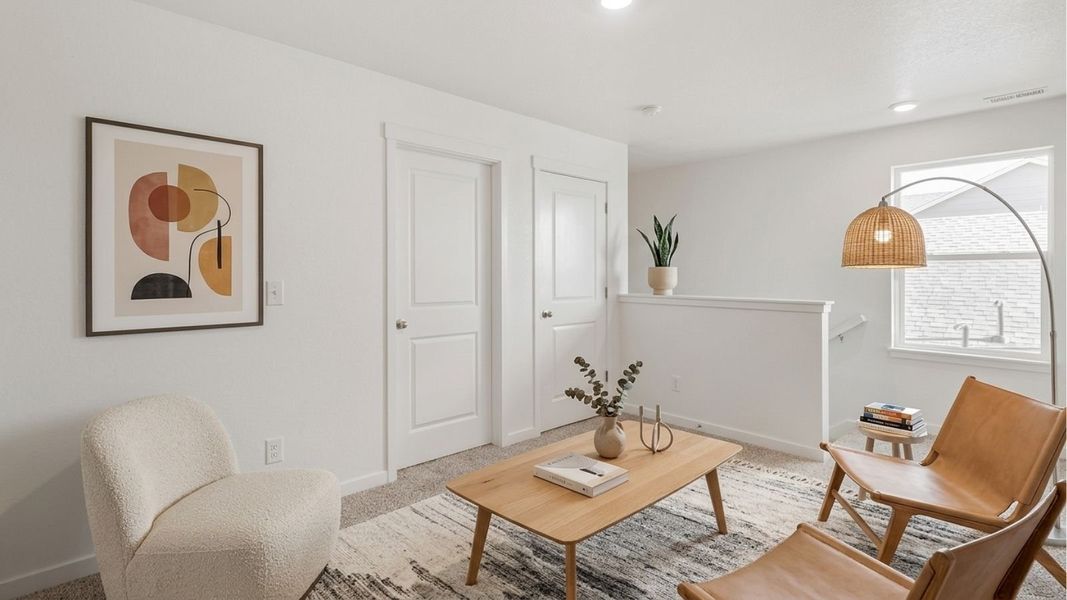 Furnished interior view inside a new home in Granary, Johnstown (Image 7).