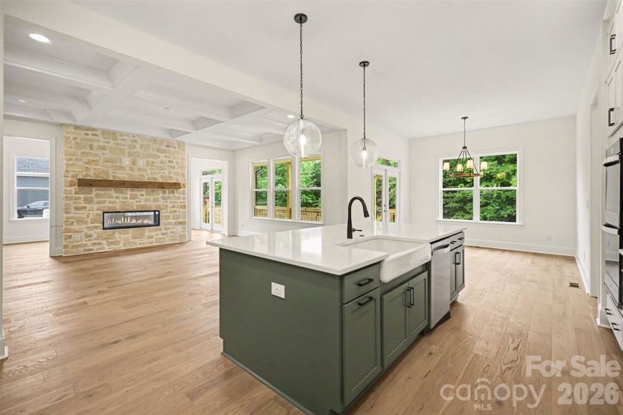 Furnished interior view inside a new home in Shepherds Trace, Clover (Image 11).