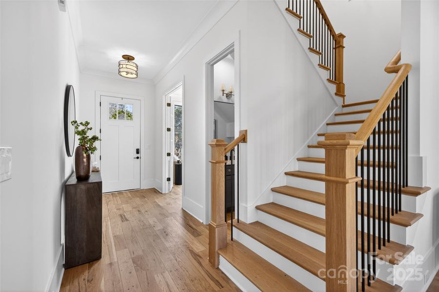Furnished interior view inside a new home in , Charlotte (Image 28).