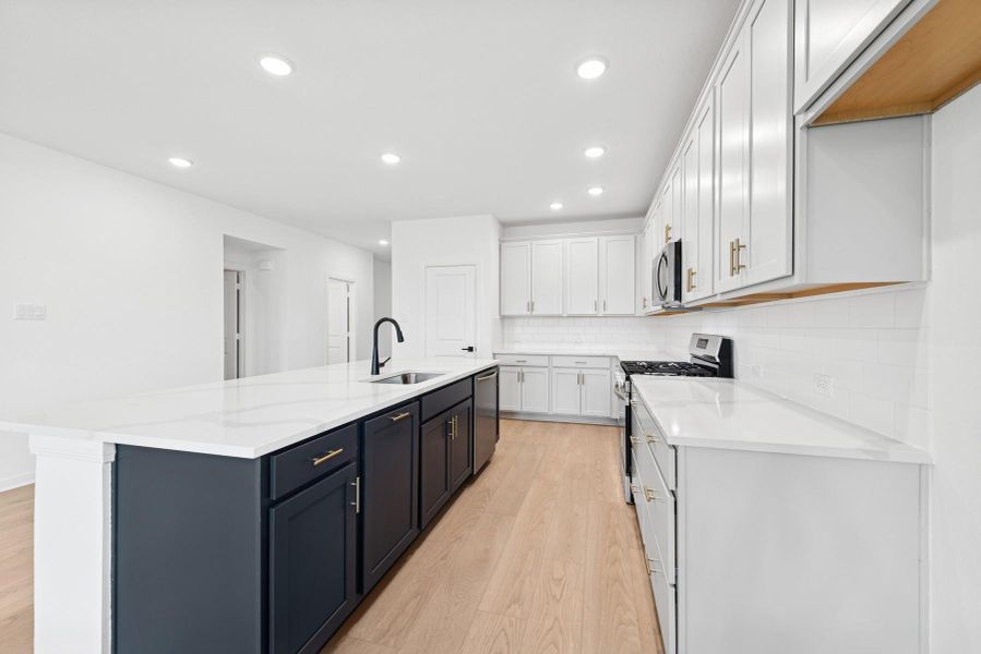 Furnished interior view inside a new home in Escondido 50' Homesites, Magnolia (Image 7).