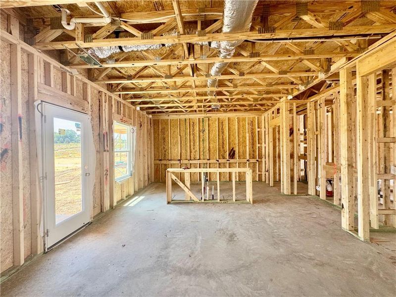 In-progress construction of a new home in Eastlyn Crossing, Flowery Branch, GA (Image 12). In-progress construction of a new home in Eastlyn Crossing, Flowery Branch, GA (Image 12).