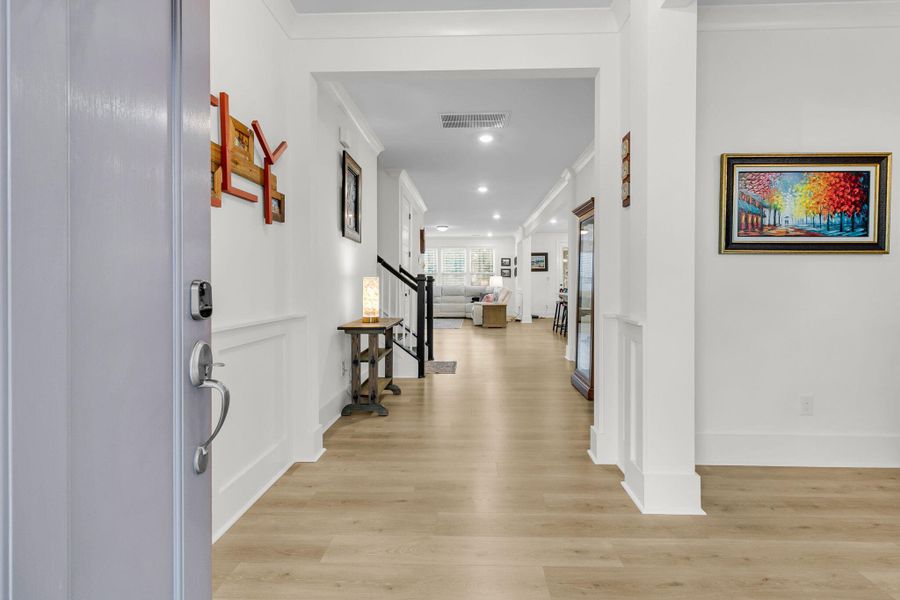 Furnished interior view inside a new home in Homecoming, Ravenel (Image 45).