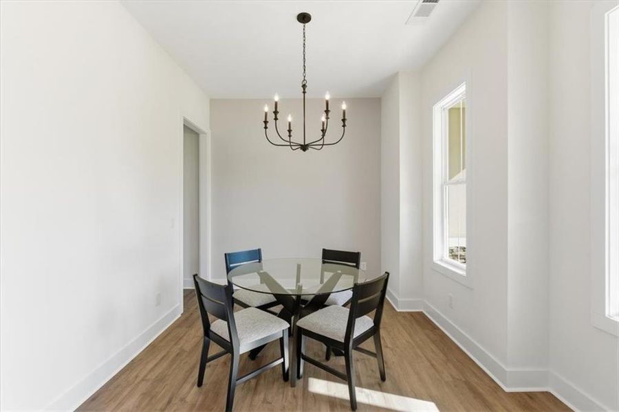 Furnished interior view inside a new home in , Cartersville (Image 16).