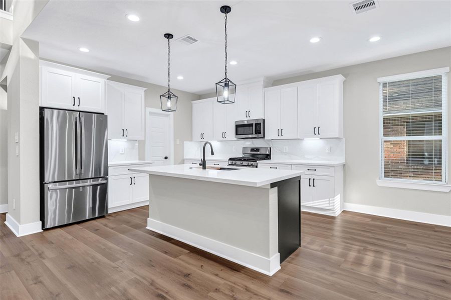 Furnished interior view inside a new home in , Montgomery (Image 12).