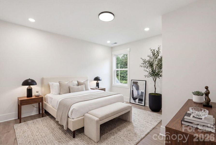 Furnished interior view inside a new home in , Marshville (Image 16).