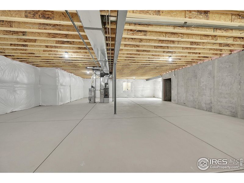 Unfinished Basement Unfinished Basement