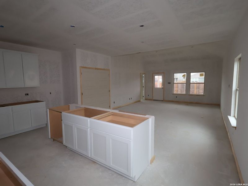 In-progress construction of a new home in Park Place, New Braunfels, TX (Image 28).