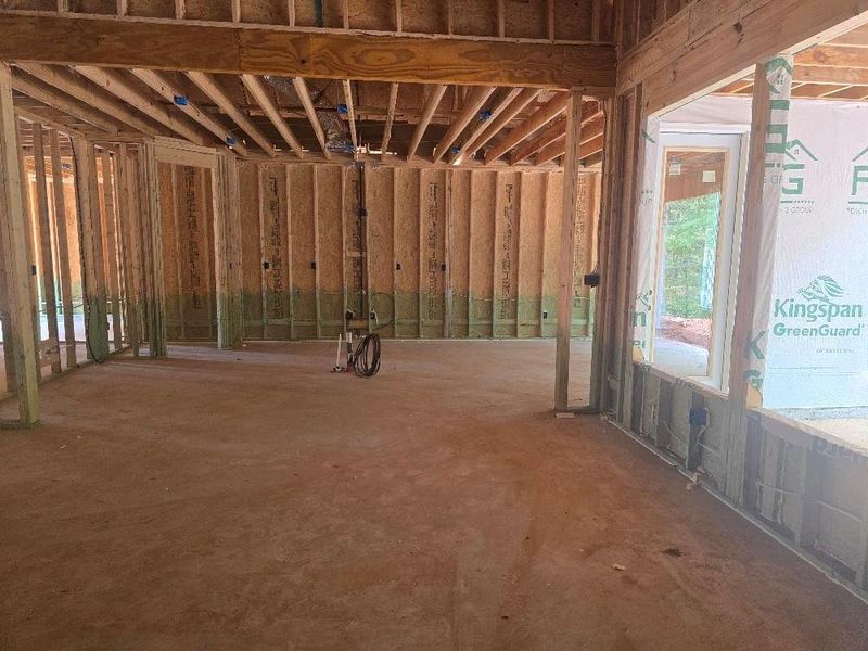 In-progress construction of a new home in , Stockbridge, GA (Image 2).