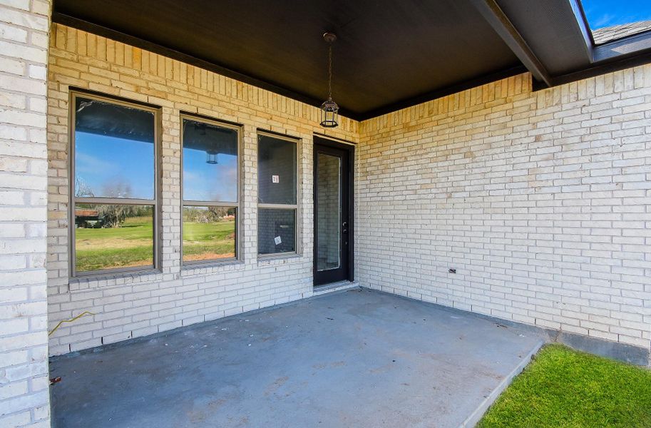 Back Patio is covered Back Patio is covered