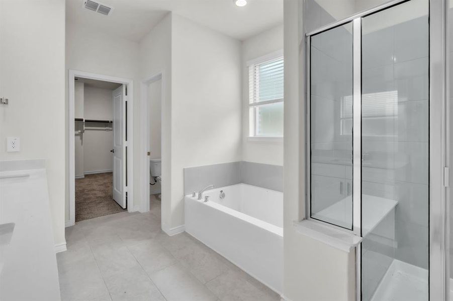Furnished interior view inside a new home in The Landing at Hidden Lakes, McKinney (Image 8).