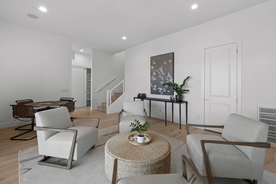 Representative furnished interior of a home built from the Ridgeline by KLMR Homes in Bellos at The Summit, Fountain Hills (Image 14).